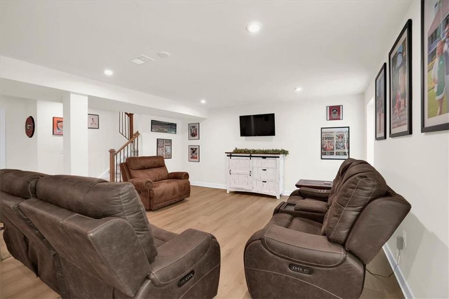 Furnished interior view inside a new home in , Fayetteville (Image 72).