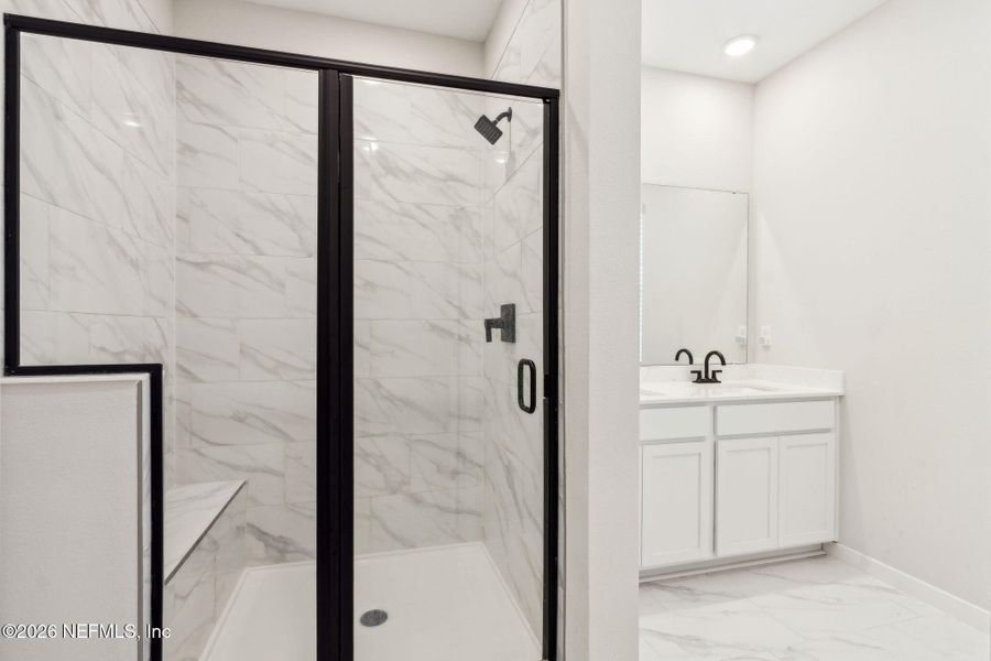 Furnished interior view inside a new home in , Fernandina Beach (Image 6).