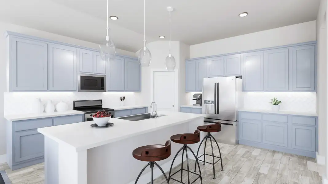 Representative furnished interior of a home built from the Davis by Tri Pointe Homes in LaPrelle, Haslet (Image 6). Representative furnished interior of a home built from the Davis by Tri Pointe Homes in LaPrelle, Haslet (Image 6).