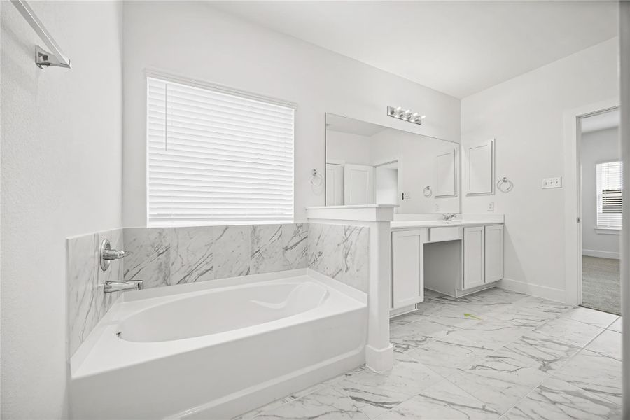 Furnished interior view inside a new home in River Ranch Meadows, Dayton (Image 7).