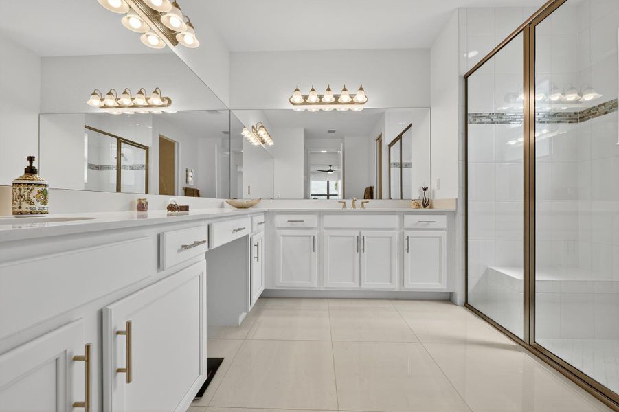 Furnished interior view inside a new home in , Port St. Lucie (Image 7).