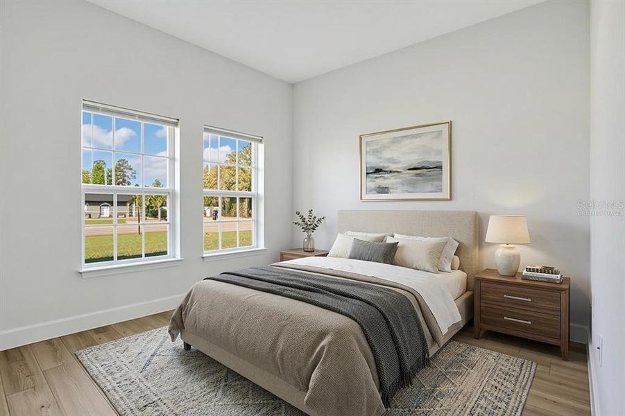 Furnished interior view inside a new home in , Ocala (Image 18).