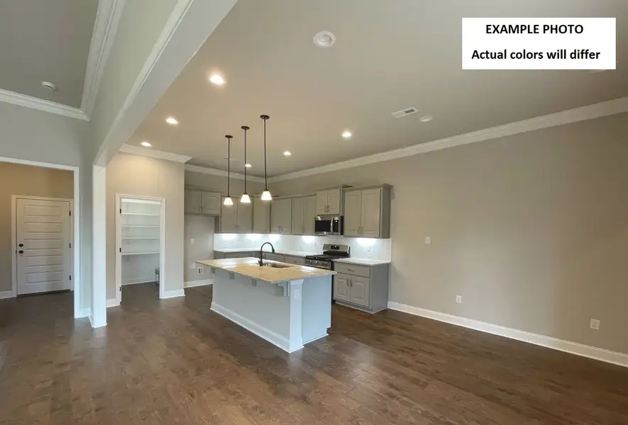 Furnished interior view inside a new home in Iron Rock, Cantonment (Image 4).