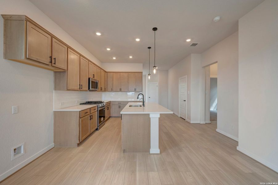 Furnished interior view inside a new home in Mayfair - Select Garden Series, New Braunfels (Image 4).