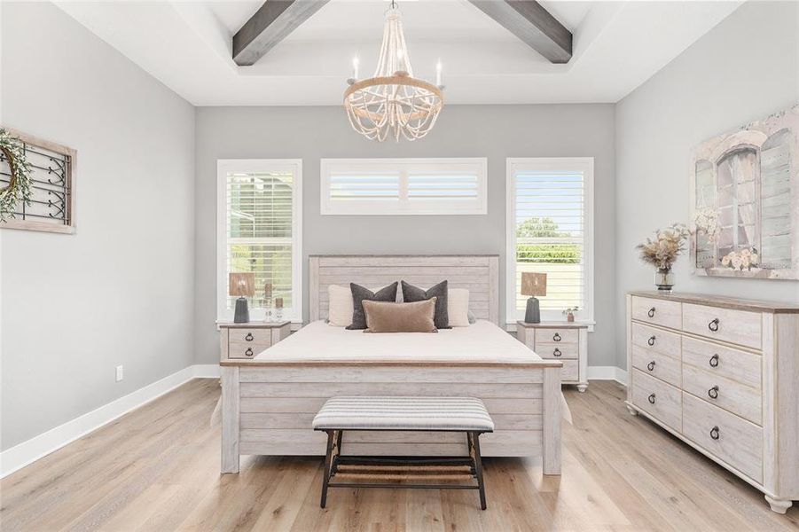 Furnished interior view inside a new home in , Oxford (Image 31).