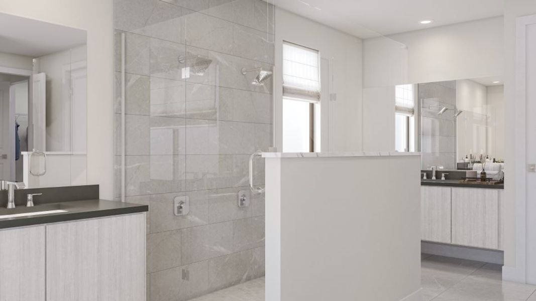 owners bathroom