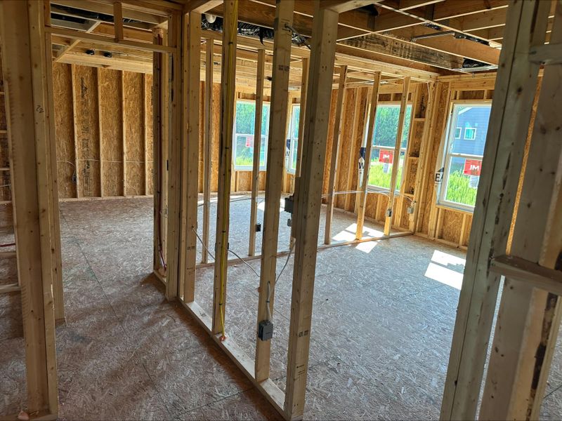 In-progress construction of a new home in The Enclave at Laurelbrook, Sherrills Ford, NC (Image 8). In-progress construction of a new home in The Enclave at Laurelbrook, Sherrills Ford, NC (Image 8).