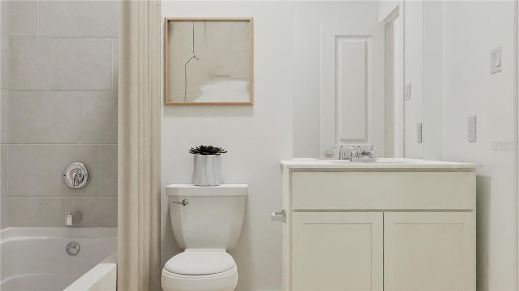 Furnished interior view inside a new home in , Kissimmee (Image 7).