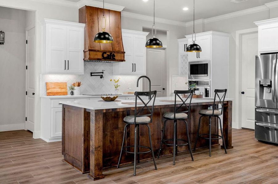 Furnished interior view inside a new home in , Canyon Lake (Image 9). Furnished interior view inside a new home in , Canyon Lake (Image 9).