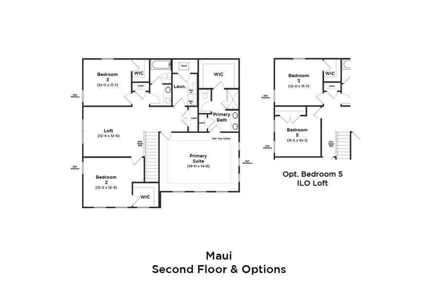 2D floor plan layout for the Maui by DRB Homes in Willowbrook North, Winter Haven, FL (Image 4). 2D floor plan layout for the Maui by DRB Homes in Willowbrook North, Winter Haven, FL (Image 4).