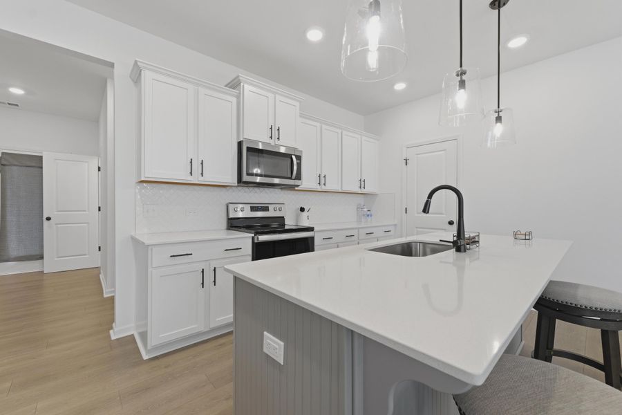 Furnished interior view inside a new home in , Summerville (Image 16). Furnished interior view inside a new home in , Summerville (Image 16).