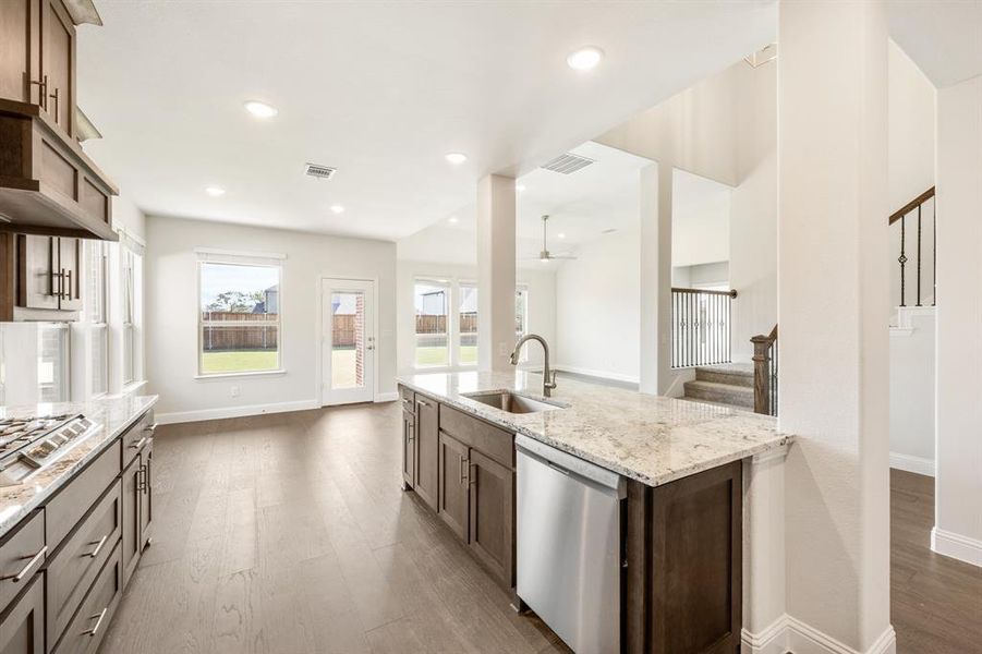 Furnished interior view inside a new home in Liberty, Melissa (Image 19).