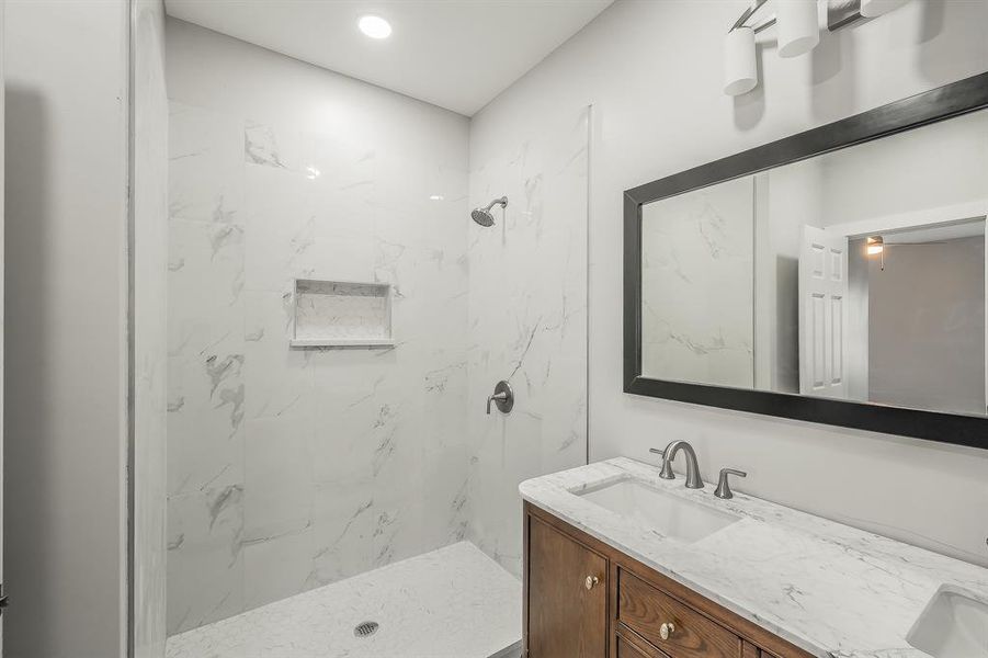 Furnished interior view inside a new home in , Greenville (Image 10).