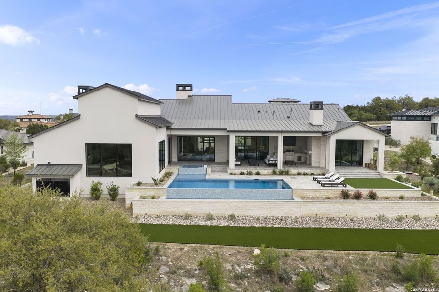 Exterior details and patio area of a home in , Boerne (Image 23).