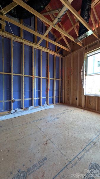 In-progress construction of a new home in Greenway Overlook, Charlotte, NC (Image 22).