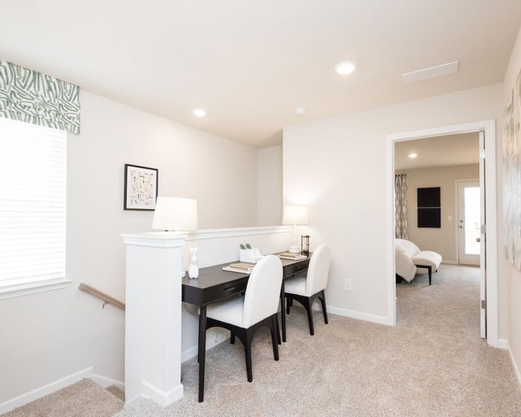 Furnished interior view inside a new home in Nolen Farm, Gastonia (Image 10).