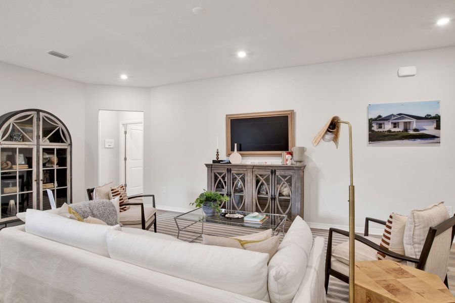 Representative furnished interior of a home built from the Ashton by Maronda Homes in Bellview Pointe, Bellview (Image 14). Representative furnished interior of a home built from the Ashton by Maronda Homes in Bellview Pointe, Bellview (Image 14).