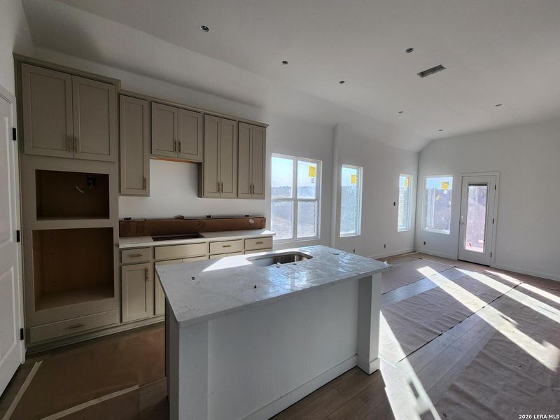 In-progress construction of a new home in Arcadia Ridge, San Antonio, TX (Image 15). In-progress construction of a new home in Arcadia Ridge, San Antonio, TX (Image 15).