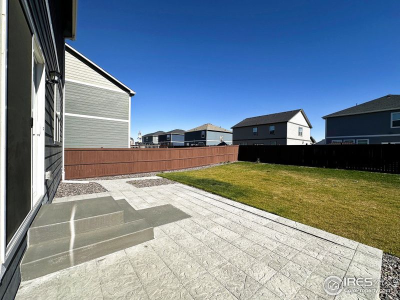 Exterior details and patio area of a home in , Johnstown (Image 18). Exterior details and patio area of a home in , Johnstown (Image 18).