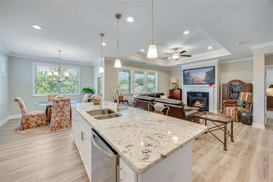 Furnished interior view inside a new home in , Gainesville (Image 26).