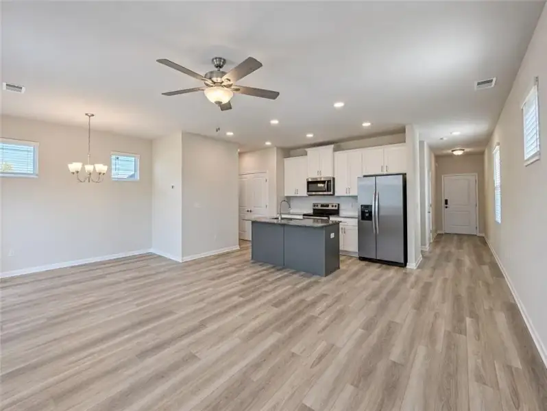 Furnished interior view inside a new home in Walden Park – The Retreat, Lithonia (Image 4).