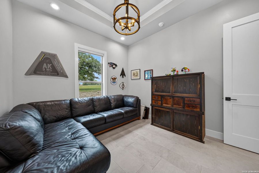Furnished interior view inside a new home in , La Vernia (Image 7). Furnished interior view inside a new home in , La Vernia (Image 7).