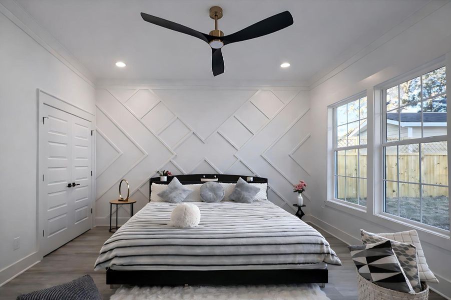 Furnished interior view inside a new home in , North Charleston (Image 6).