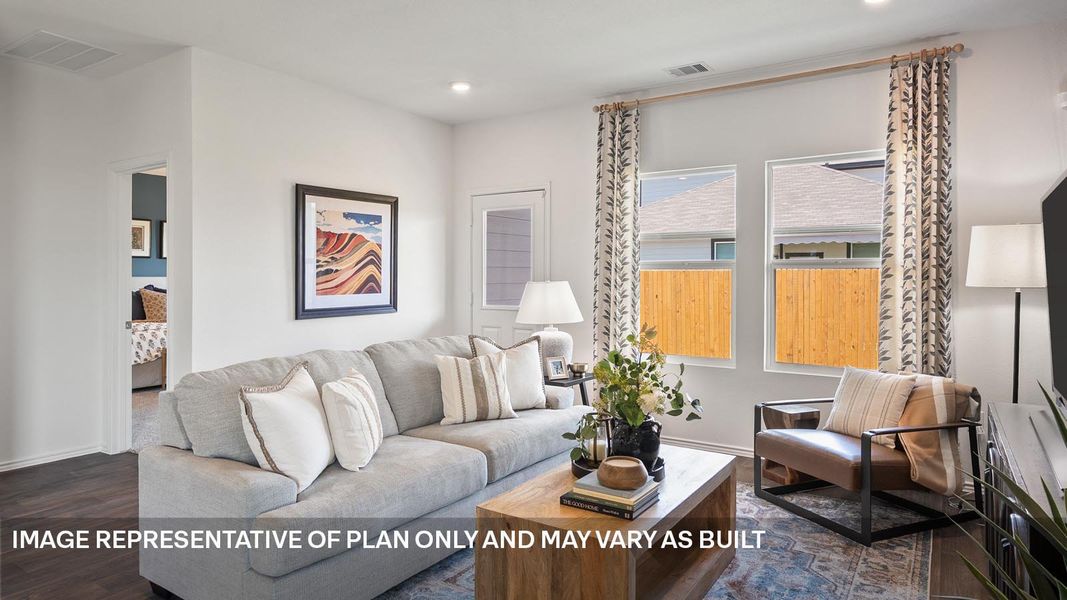 Furnished interior view inside a new home in Talavera, Kyle (Image 16).