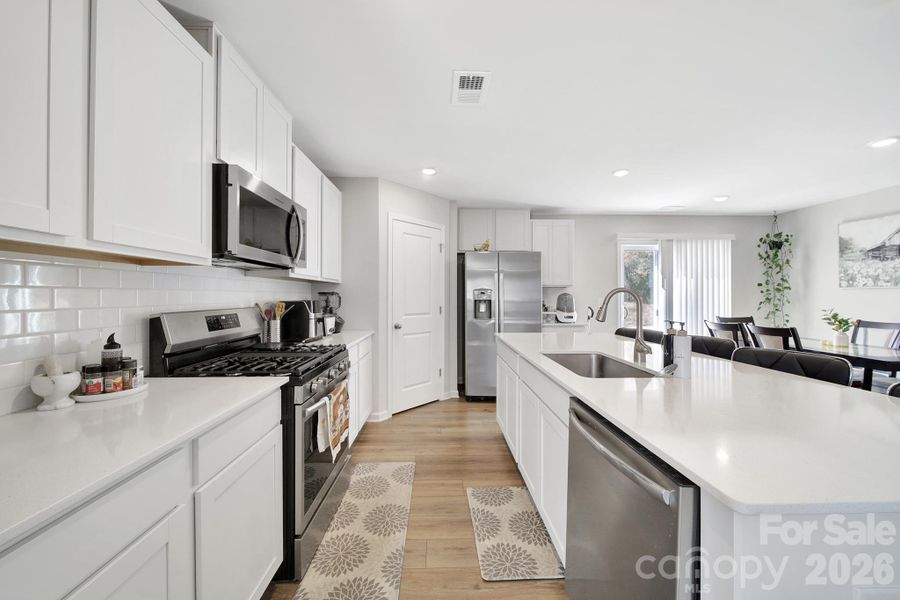 Furnished interior view inside a new home in , Edgemoor (Image 30).