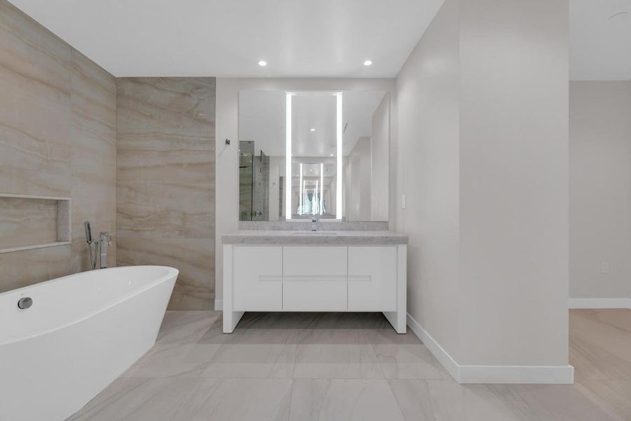 Master bathroom