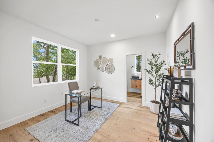 Furnished interior view inside a new home in , Montgomery (Image 30).
