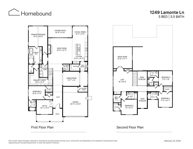 2D floor plan layout of this home in , Houston, TX (Image 2). 2D floor plan layout of this home in , Houston, TX (Image 2).