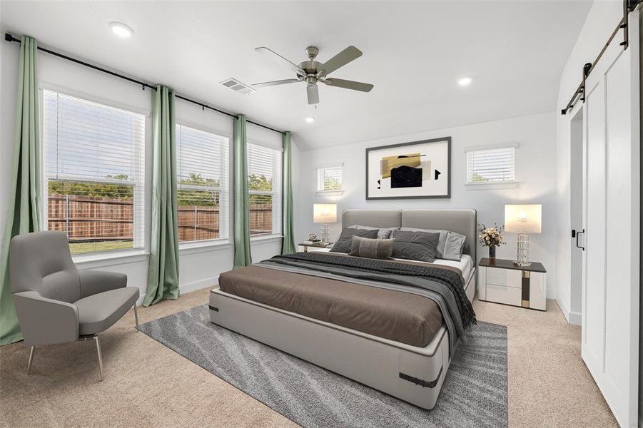 Furnished interior view inside a new home in , Anna (Image 6). Furnished interior view inside a new home in , Anna (Image 6).