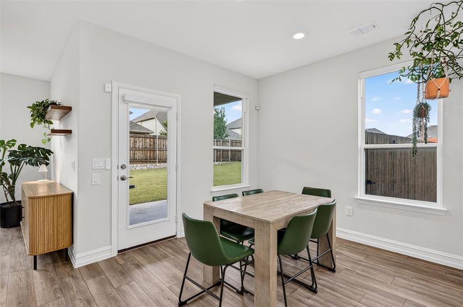 Furnished interior view inside a new home in Erwin Farms, McKinney (Image 32).
