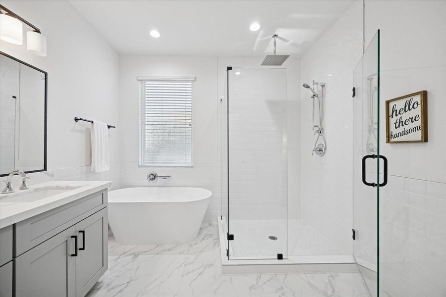 Furnished interior view inside a new home in , Houston (Image 22). Furnished interior view inside a new home in , Houston (Image 22).