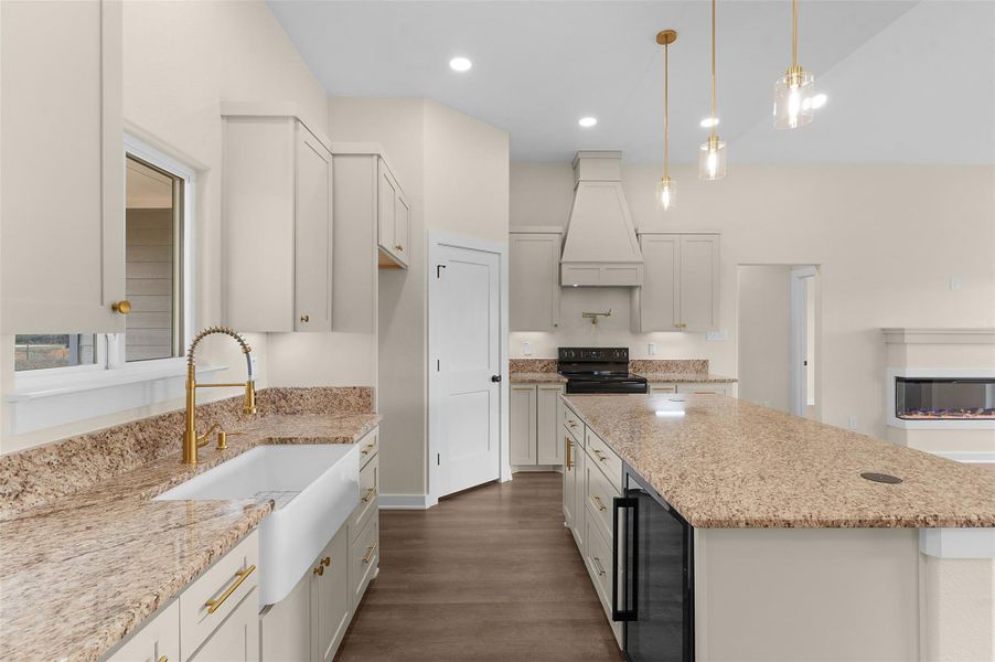 Kitchen View from Dining Area