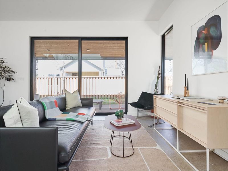 Furnished interior view inside a new home in , Austin (Image 15).