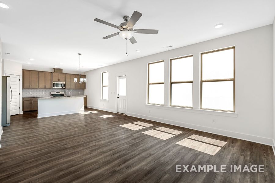 Representative unfurnished interior of a home built from the The Logan A by Davidson Homes LLC in Calista Farms, White House (Image 21).