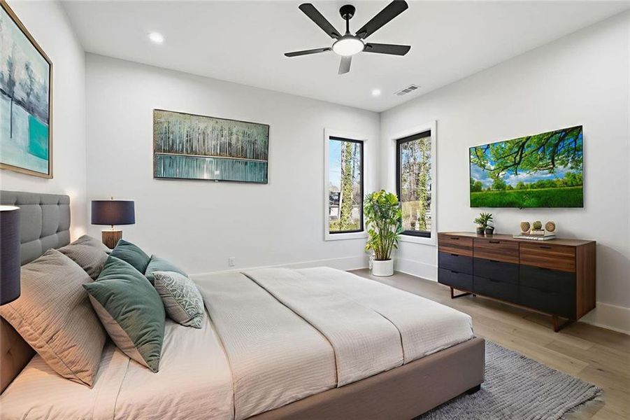 Furnished interior view inside a new home in , Lawrenceville (Image 9). Furnished interior view inside a new home in , Lawrenceville (Image 9).