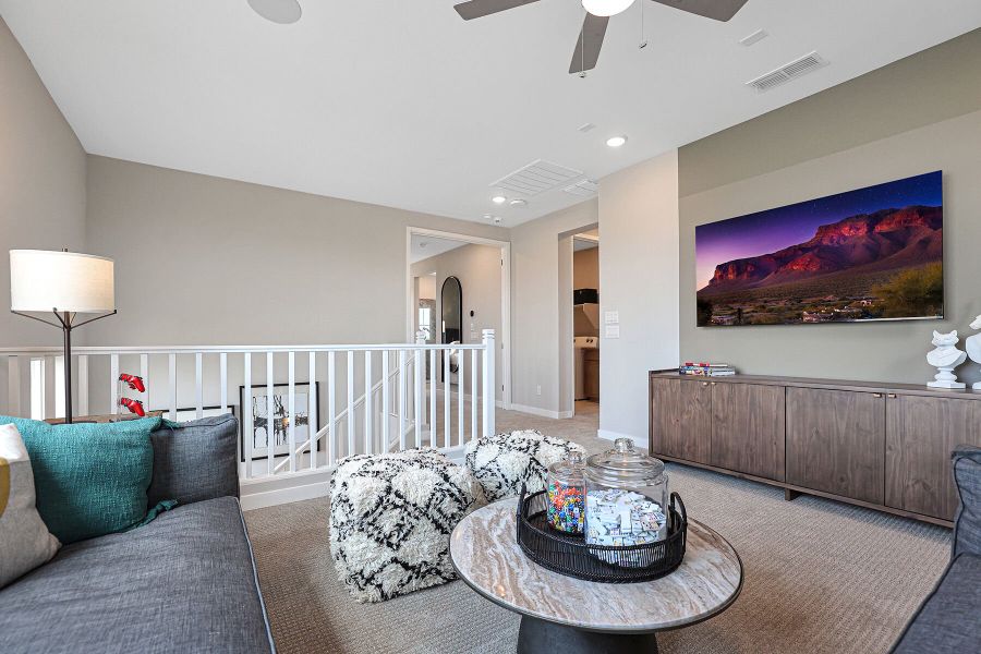 Representative furnished interior of a home built from the Tawny by Mattamy Homes in Empire Pointe, Queen Creek (Image 35).