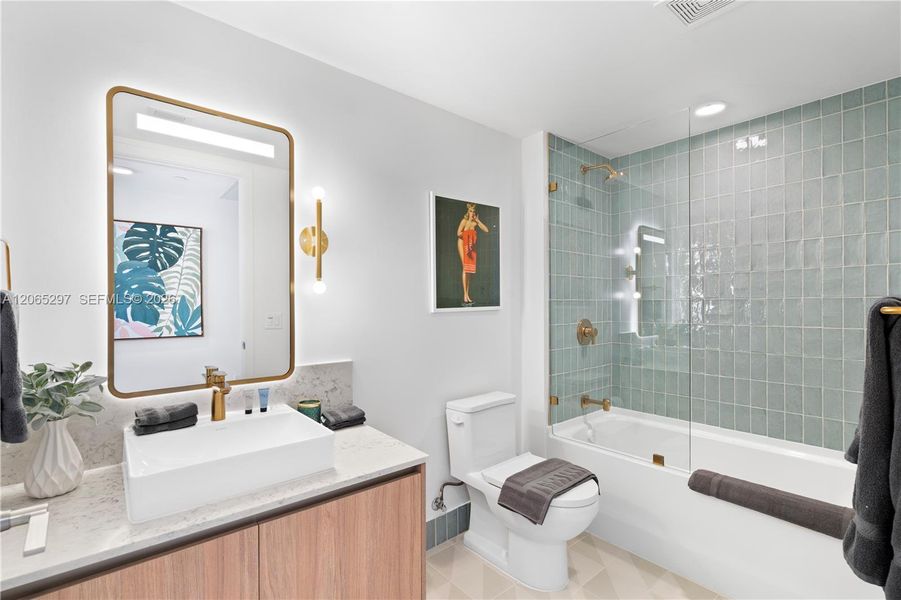 Furnished interior view inside a new home in Natiivo Miami, Miami (Image 16).