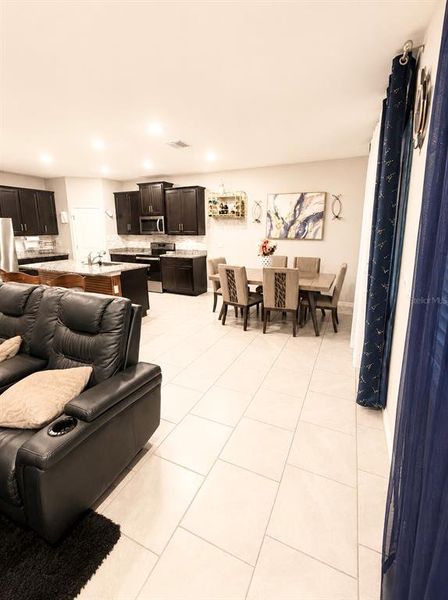 Furnished interior view inside a new home in Farm at Varrea, Plant City (Image 5).