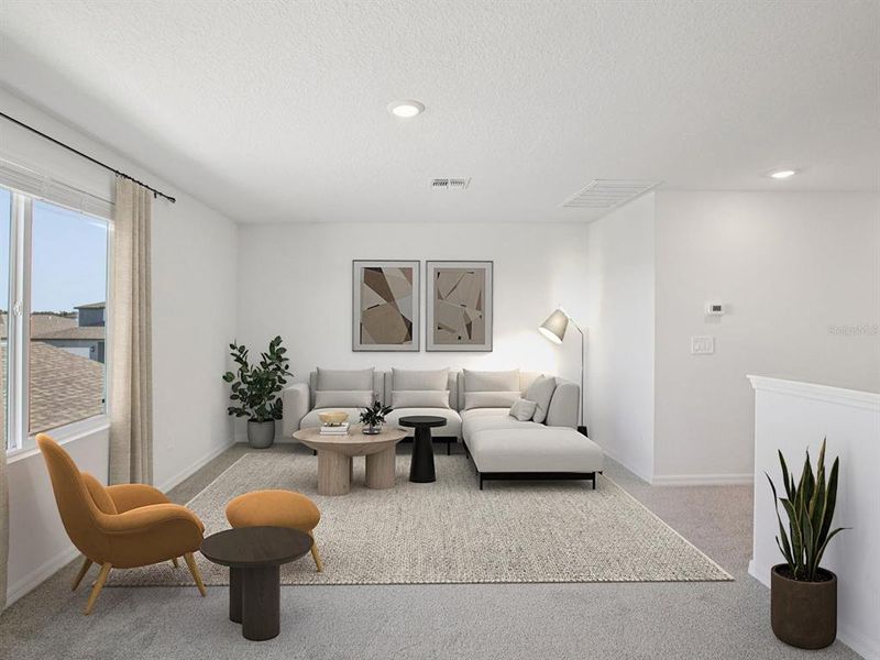 Furnished interior view inside a new home in Oakfield Trails - Signature Series, Parrish (Image 9).