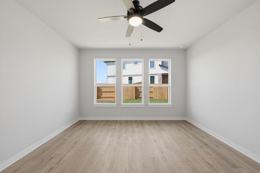 Spacious, unfurnished interior of a new home in Terrace Collection At Turner's Crossing, Buda (Image 29).