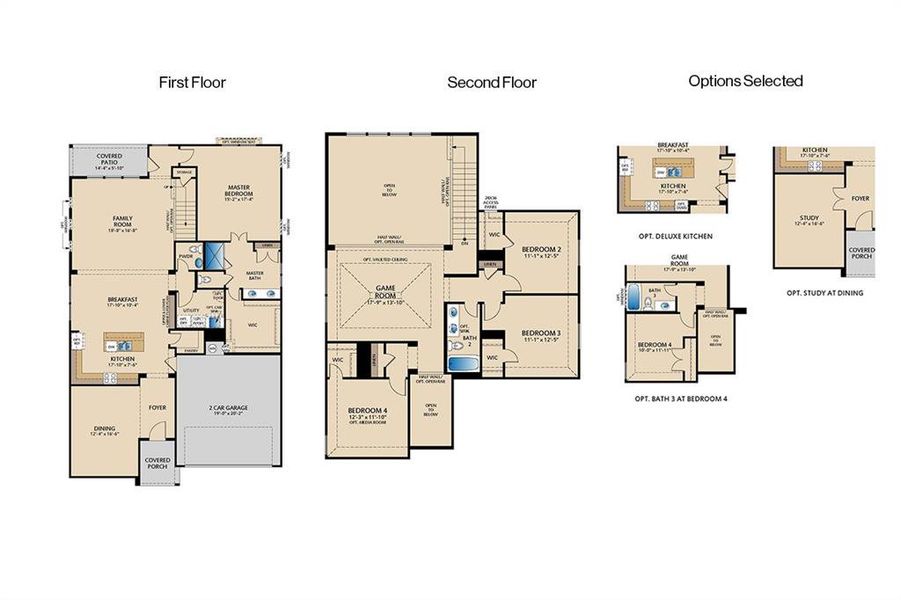 3506 Honeysuckle Hollow - Richardson Floor Plan