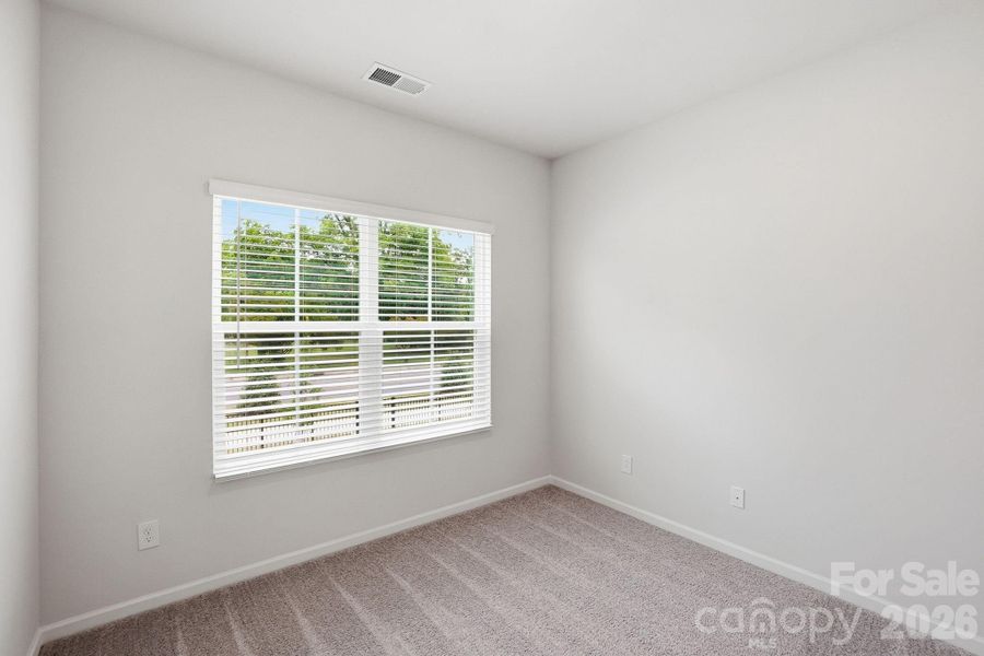 Spacious, unfurnished interior of a new home in Sloan Station, Charlotte (Image 19). Spacious, unfurnished interior of a new home in Sloan Station, Charlotte (Image 19).