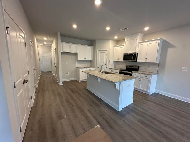 Furnished interior view inside a new home in Windsor Townhomes, North Augusta (Image 6). Furnished interior view inside a new home in Windsor Townhomes, North Augusta (Image 6).