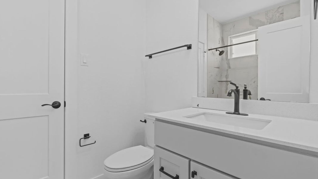 Furnished interior view inside a new home in Attwater 55s, Waller (Image 11).
