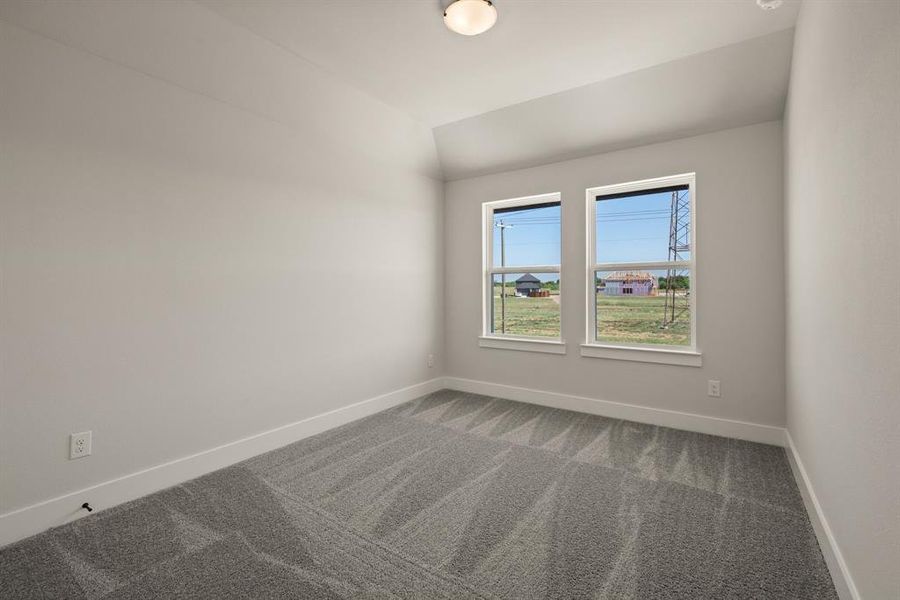 One of two nicely sized secondary bedrooms in our Alexander plan. One of two nicely sized secondary bedrooms in our Alexander plan.