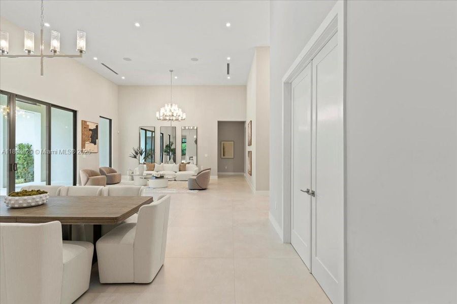 Furnished interior view inside a new home in , Miami (Image 44). Furnished interior view inside a new home in , Miami (Image 44).